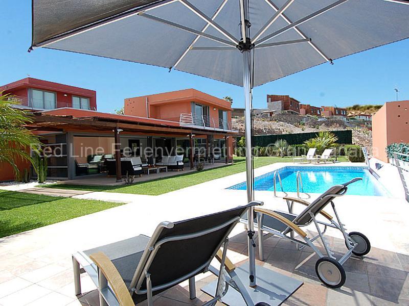 Luxus Ferienhaus beheizbarer Privatpool am Salobre Green