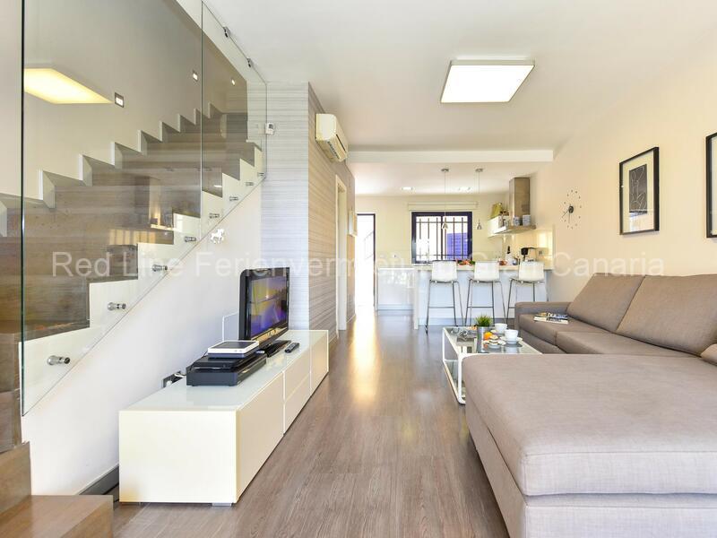 Ferienhaus Meloneras Beach, Duplex Bahia 7 gepflegte Wohnanlage, Pool & Golfnah