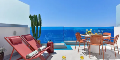 Stilvolles Meerblick Apartment in Telde, Gran Canaria
